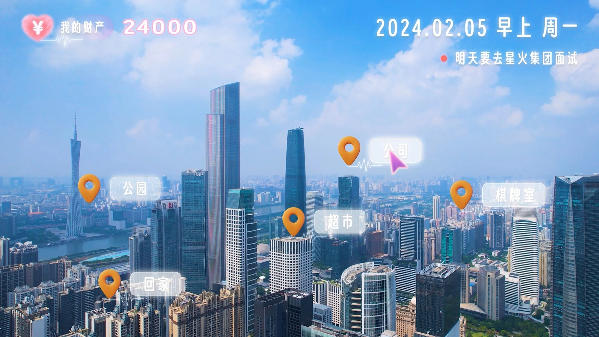 100%满分恋爱模拟器 截图