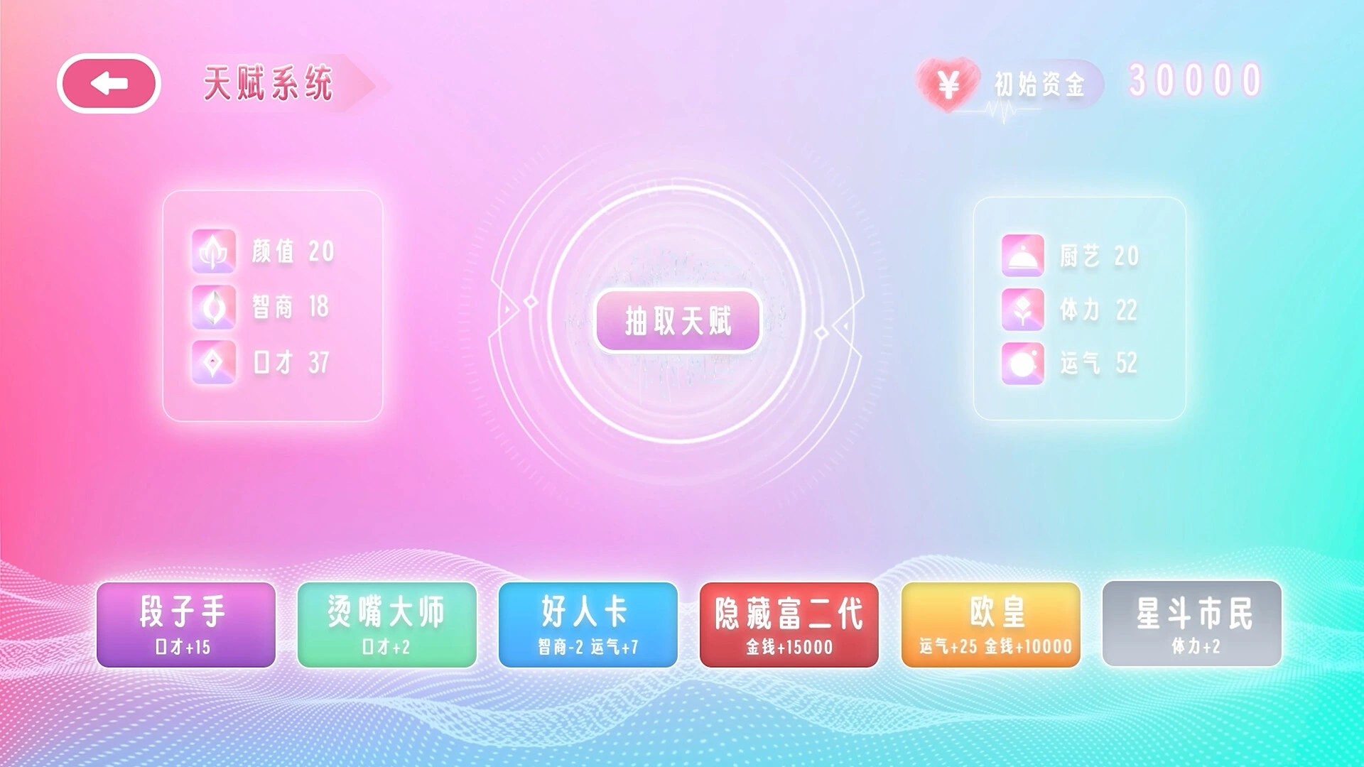 100%满分恋爱模拟器 截图