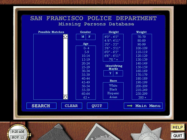 SFPD Homicide 截图
