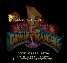 Mighty Morphin Power Rangers 截图