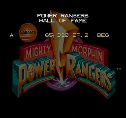 Mighty Morphin Power Rangers 截图