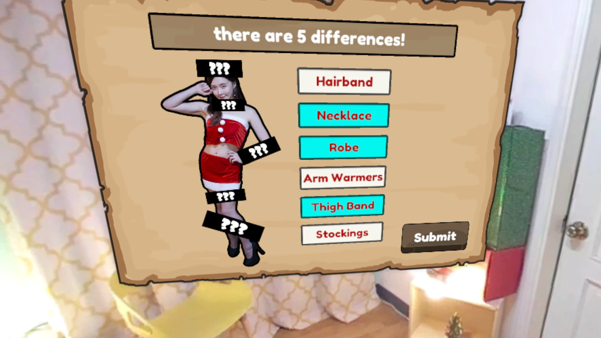 Puzzle of Santa Girl VR 截图